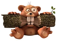 Beaver's Stump Grinding Service Logo